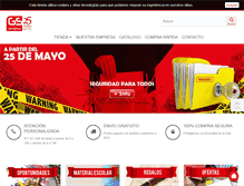 Tablet Screenshot of gsofimatica.com